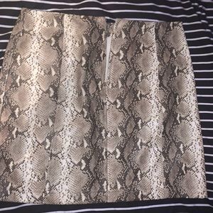 Snake Skin Skirt